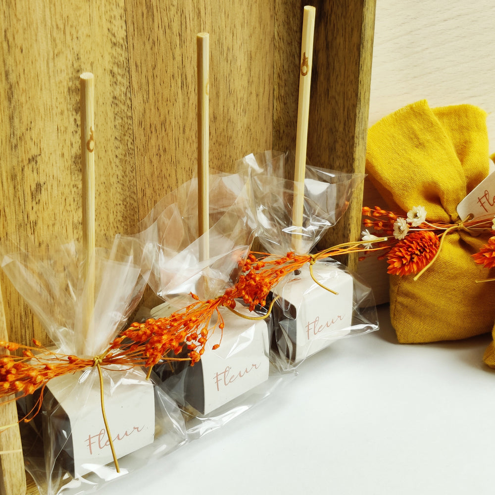 Choc-o-lait met bedrukte wikkel