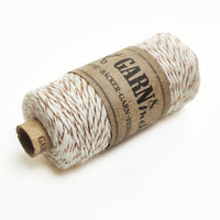 Bakers Twine - Copper Natural white