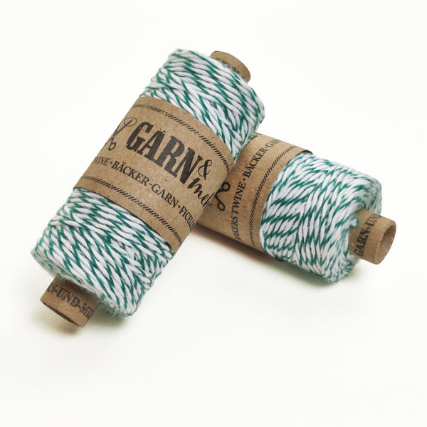 Bakers Twine - Emerald White