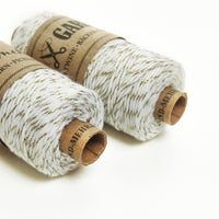 Bakers Twine - Gold White