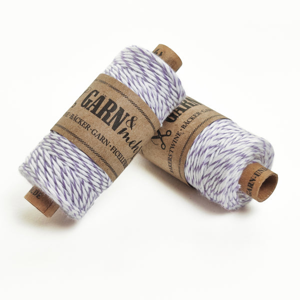 Bakers Twine - Lilac White