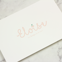 Geboortekaart Eloïse