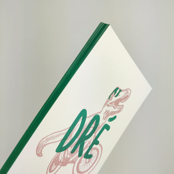 Geboortekaart Dré met dino