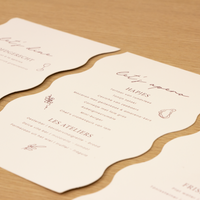 Trouwkaart Jolien en Maxime