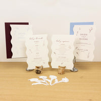 Trouwkaart Jolien en Maxime