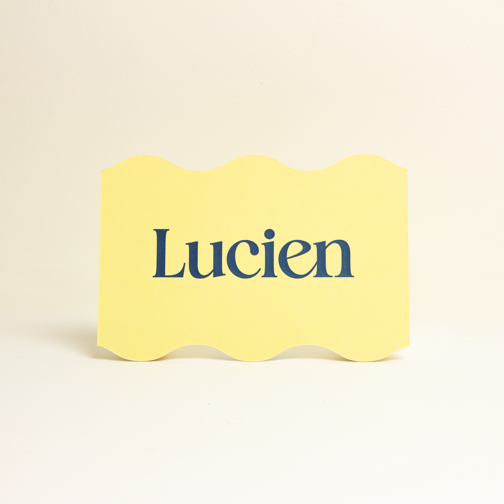 Geboortekaart Lucien