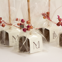 Choc-o-lait met bedrukte wikkel