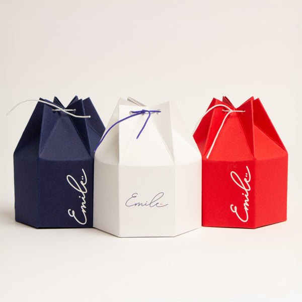 Hexagon doosjes (per 10st.)