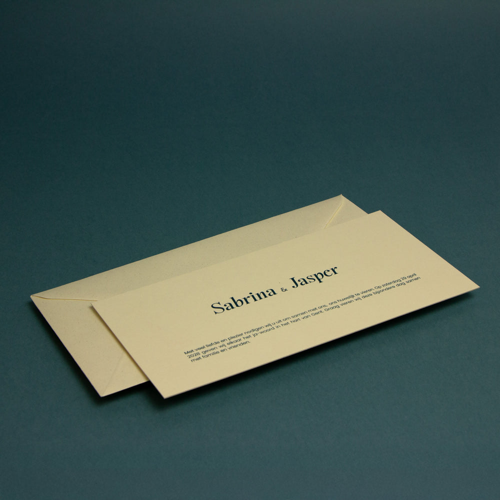 Collectiekaart Sabrina en Jasper