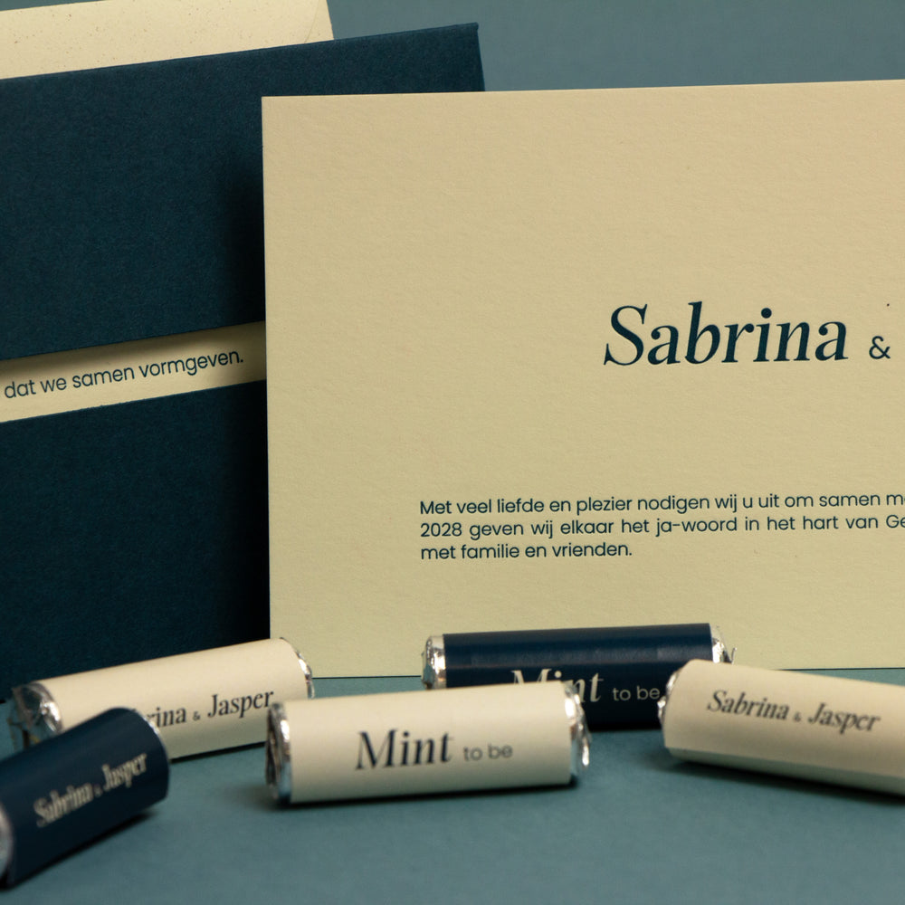 Collectiekaart Sabrina en Jasper