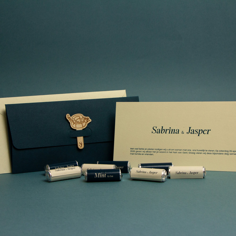Collectiekaart Sabrina en Jasper