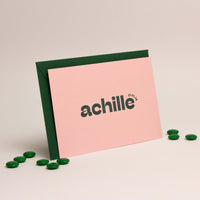 Geboortekaart Achille