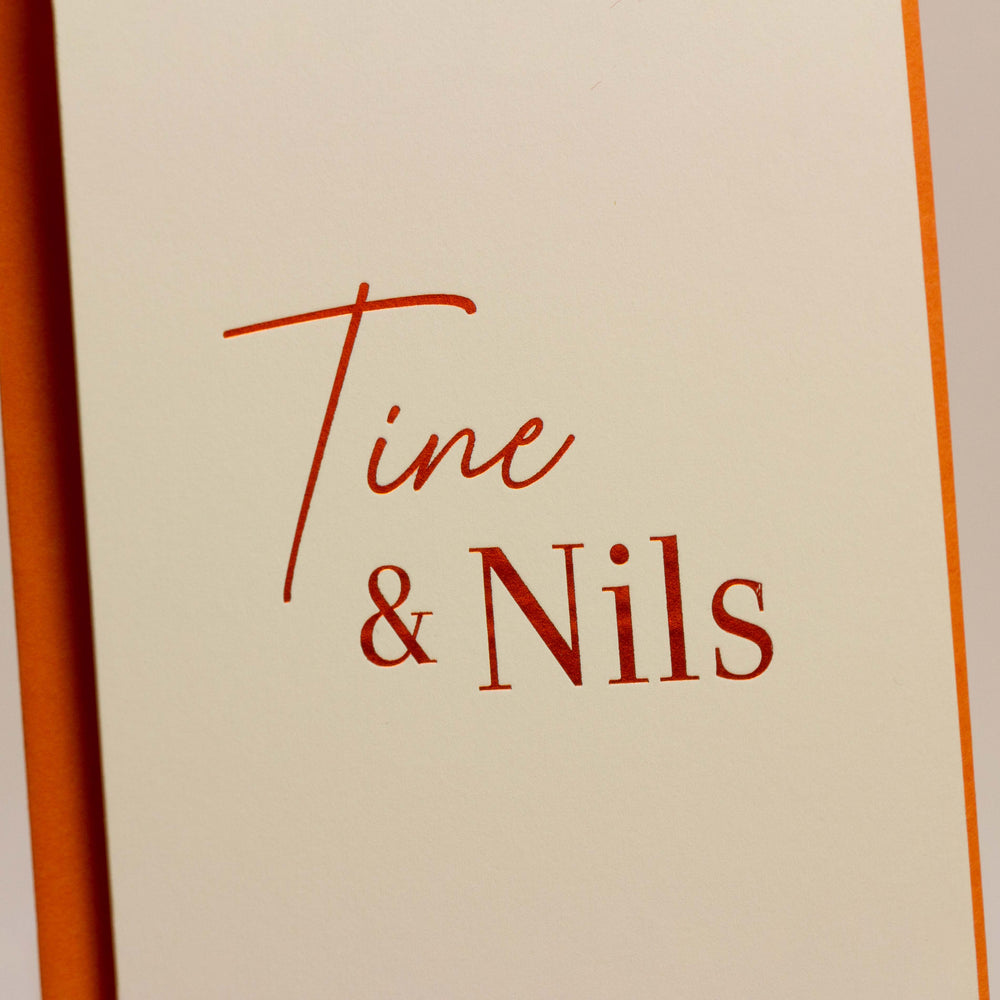 Collectiekaart Tine en Nils