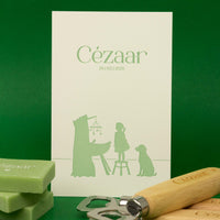 Geboortekaart Cézaar