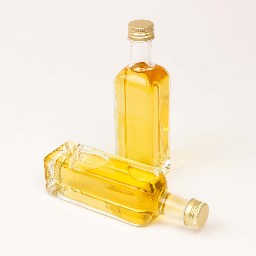 vierkant glazen flesje 60ml
