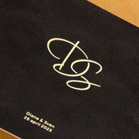 Trouwkaart Dianne en Sven