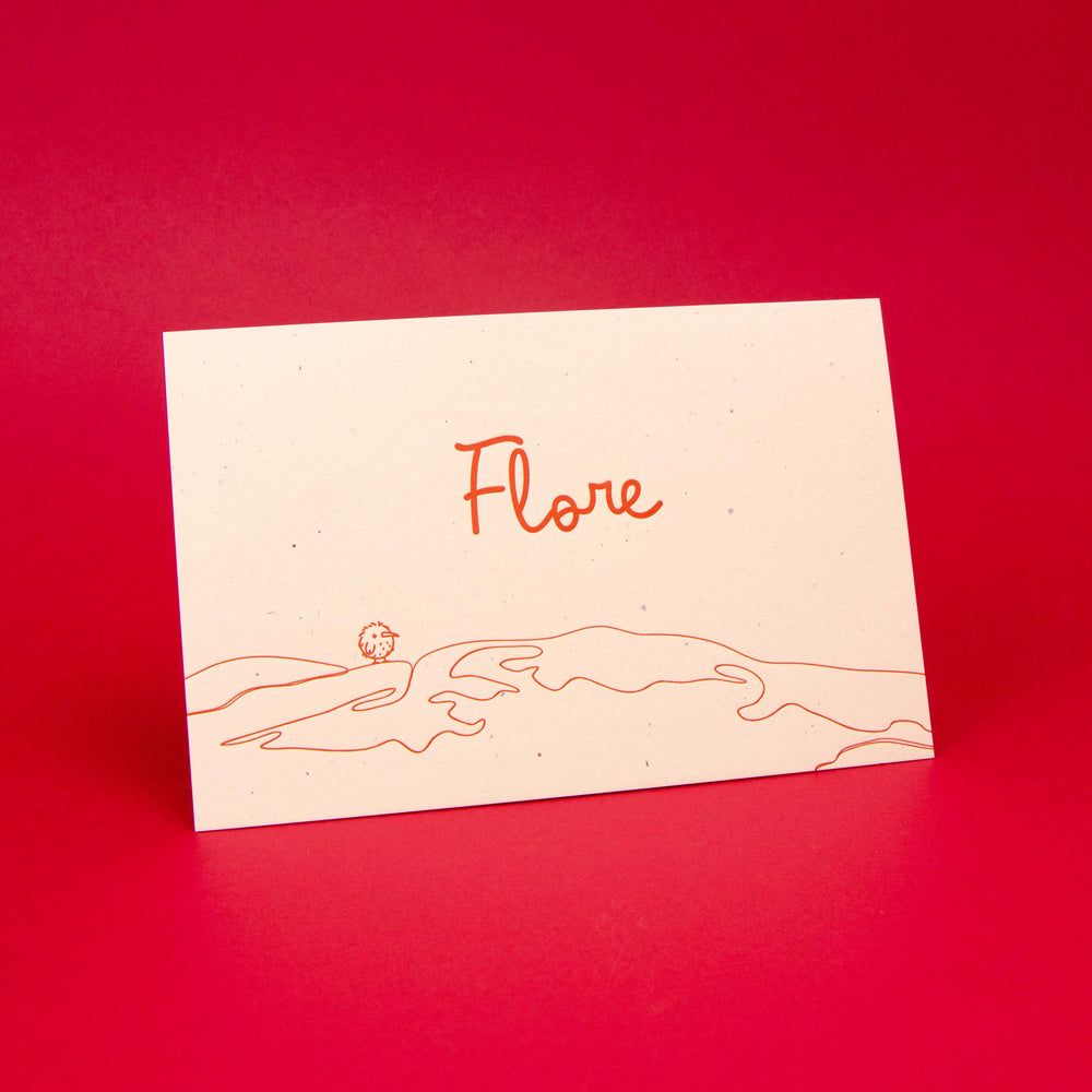 Geboortekaart Flore