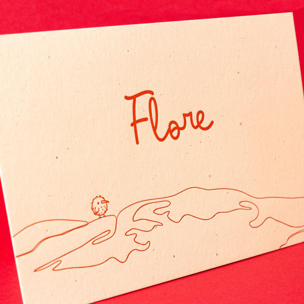 Geboortekaart Flore