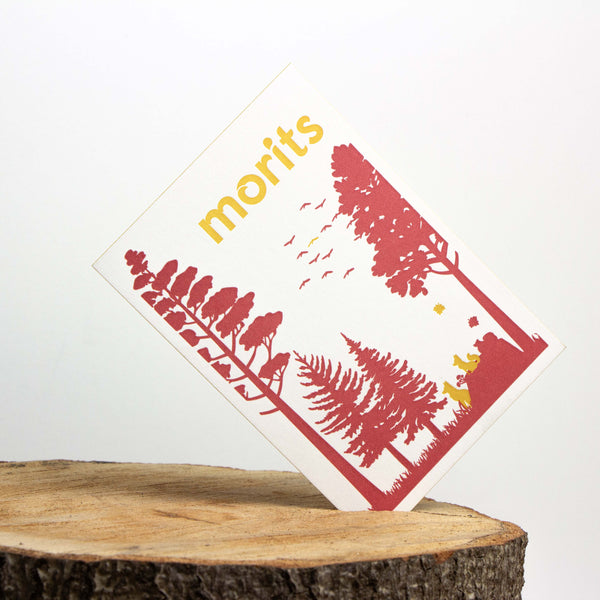 Geboortekaart Morits, Louan en Gustav