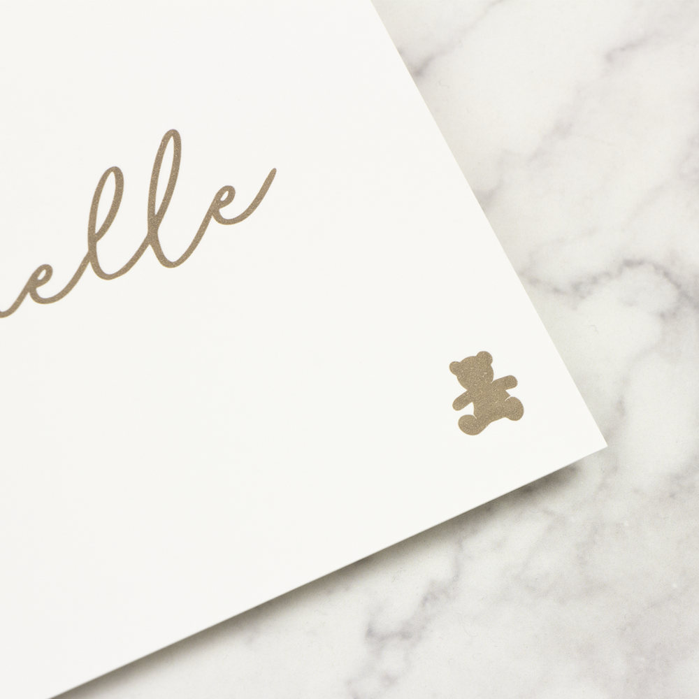 Geboortekaart Rachelle