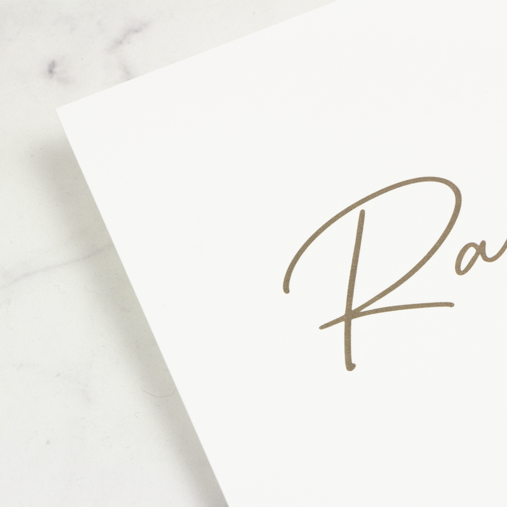 Geboortekaart Rachelle