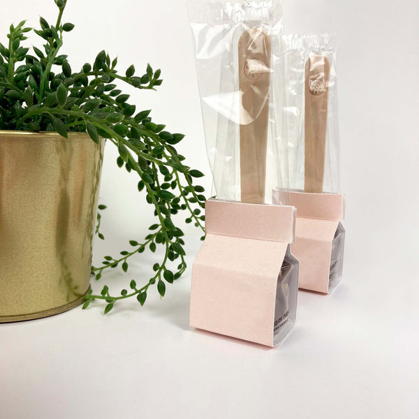 Choc-o-lait spoon met onbedrukte wikkel