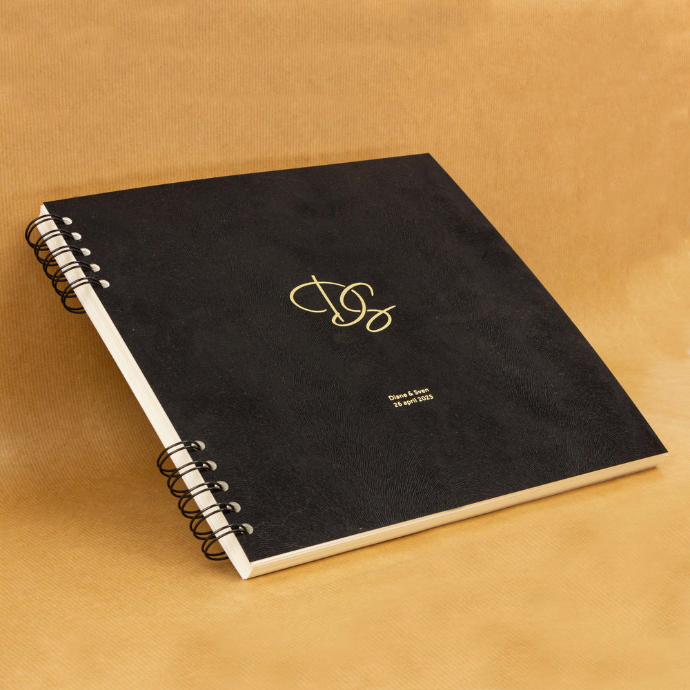 Trouwkaart Dianne en Sven