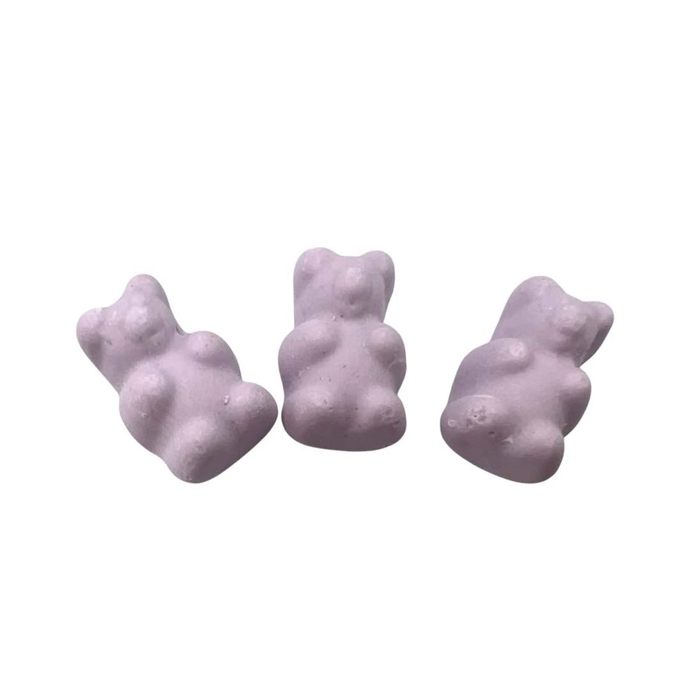 Vegan mini beertjes lila (bosbessmaak)