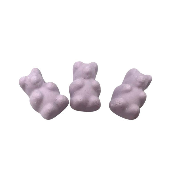 Vegan mini beertjes lila (bosbessmaak)