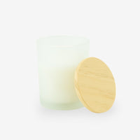 Geurkaars met houten deksel zonder gravering