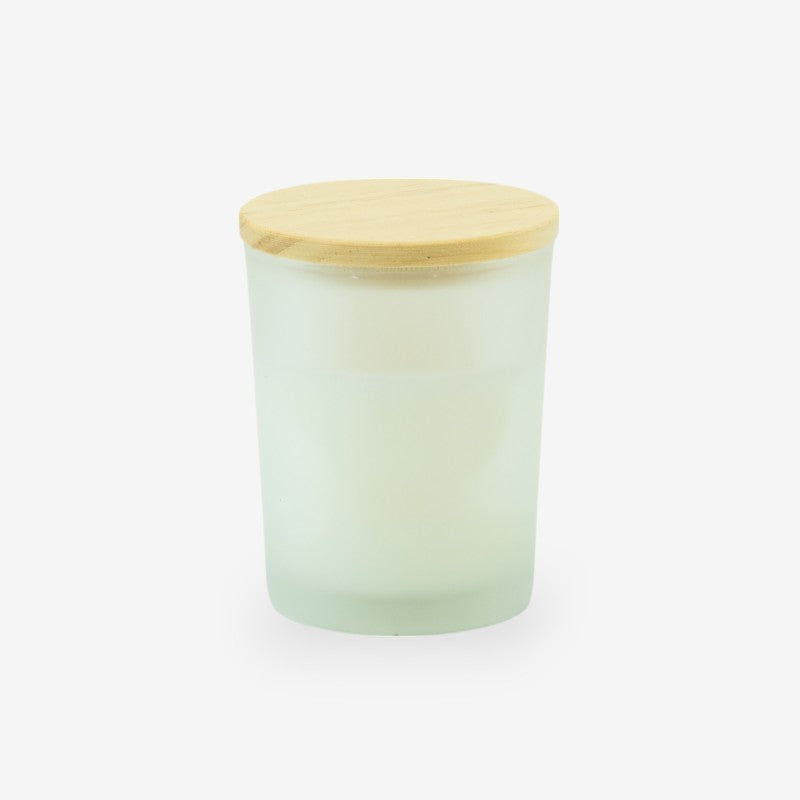 Geurkaars met houten deksel zonder gravering