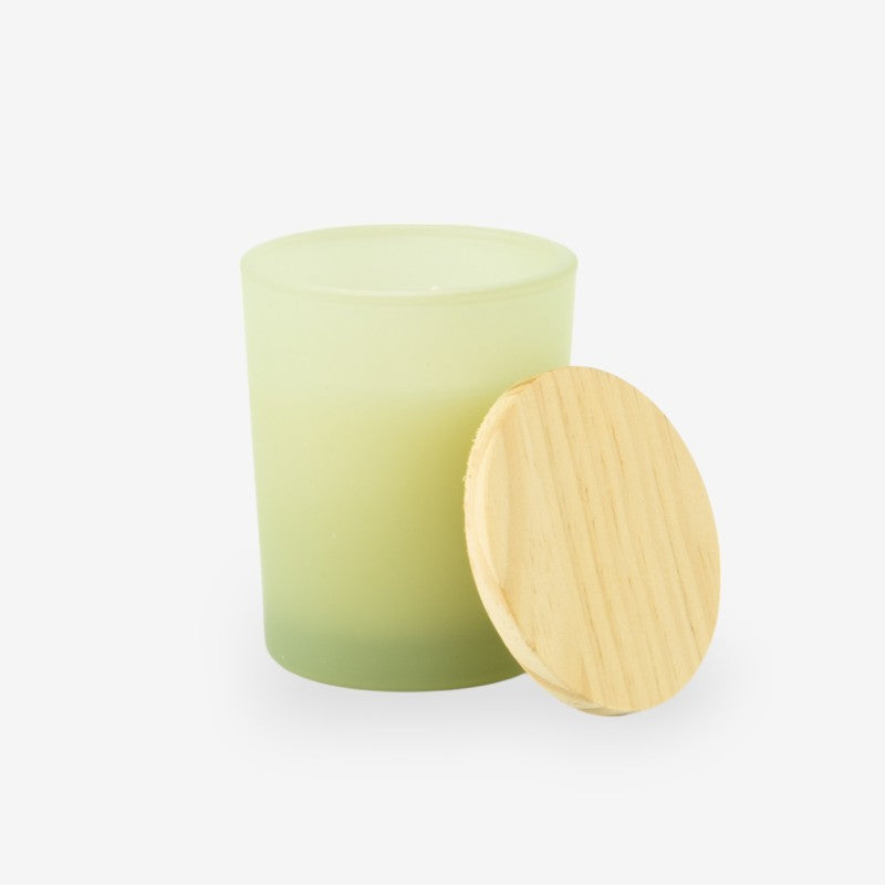 Geurkaars met houten deksel zonder gravering